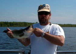 Fishing on Lake Champlain - Large Mouth Bass